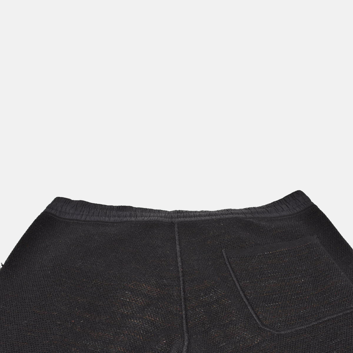 Black Jogg Pants made of Wool (EU 48)