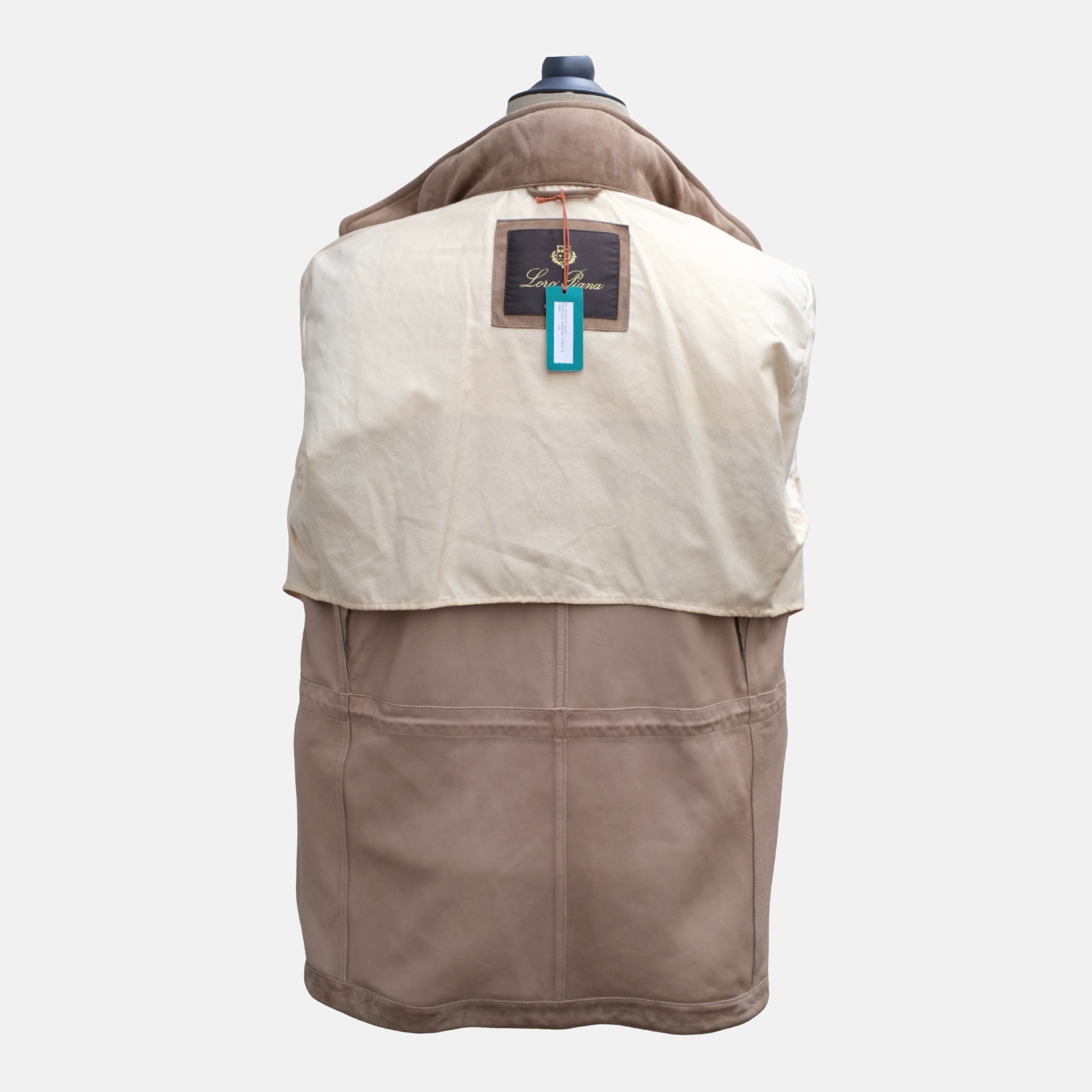 Taupe Jacket made of Suede (EU 48)