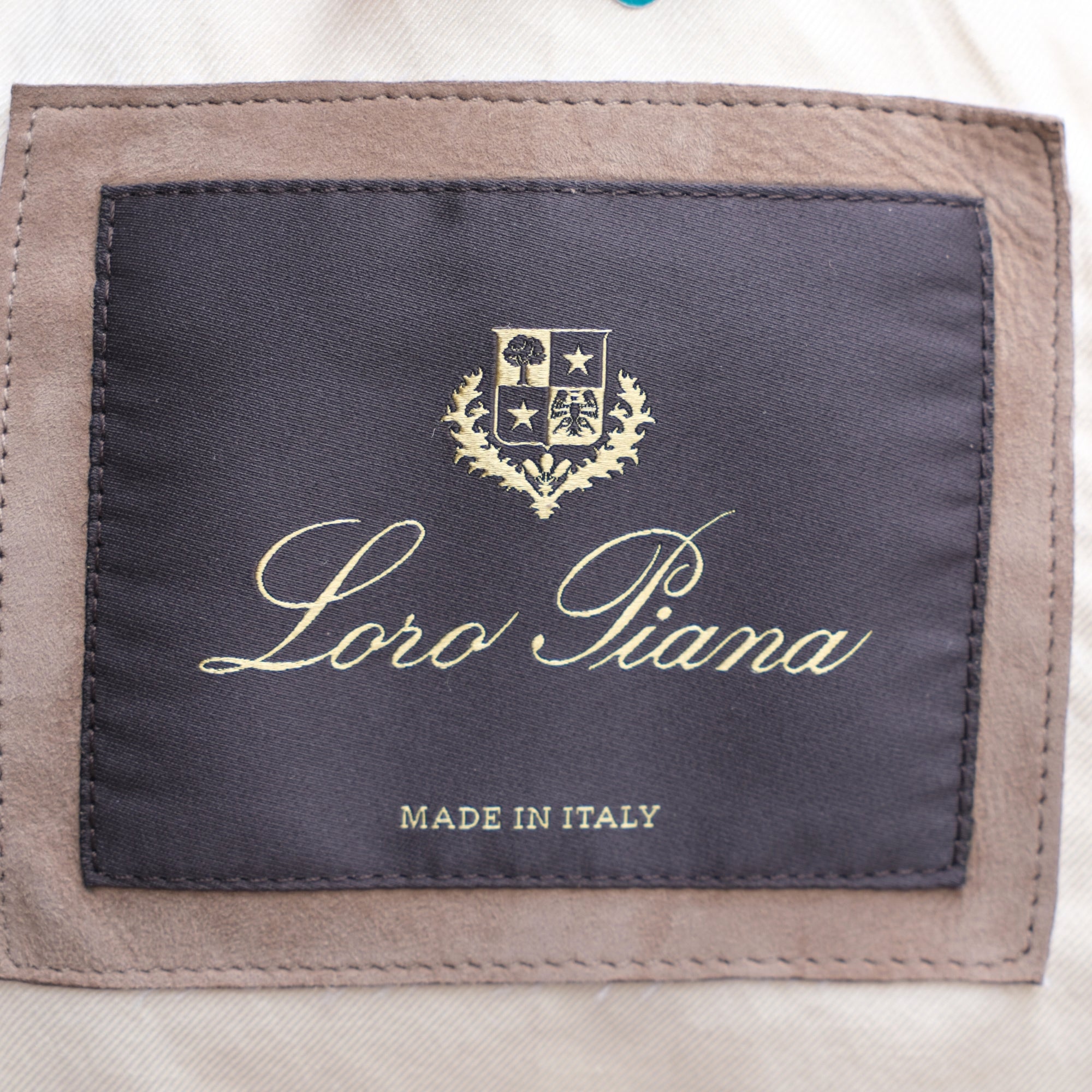 Taupe Jacket made of Suede (EU 48)