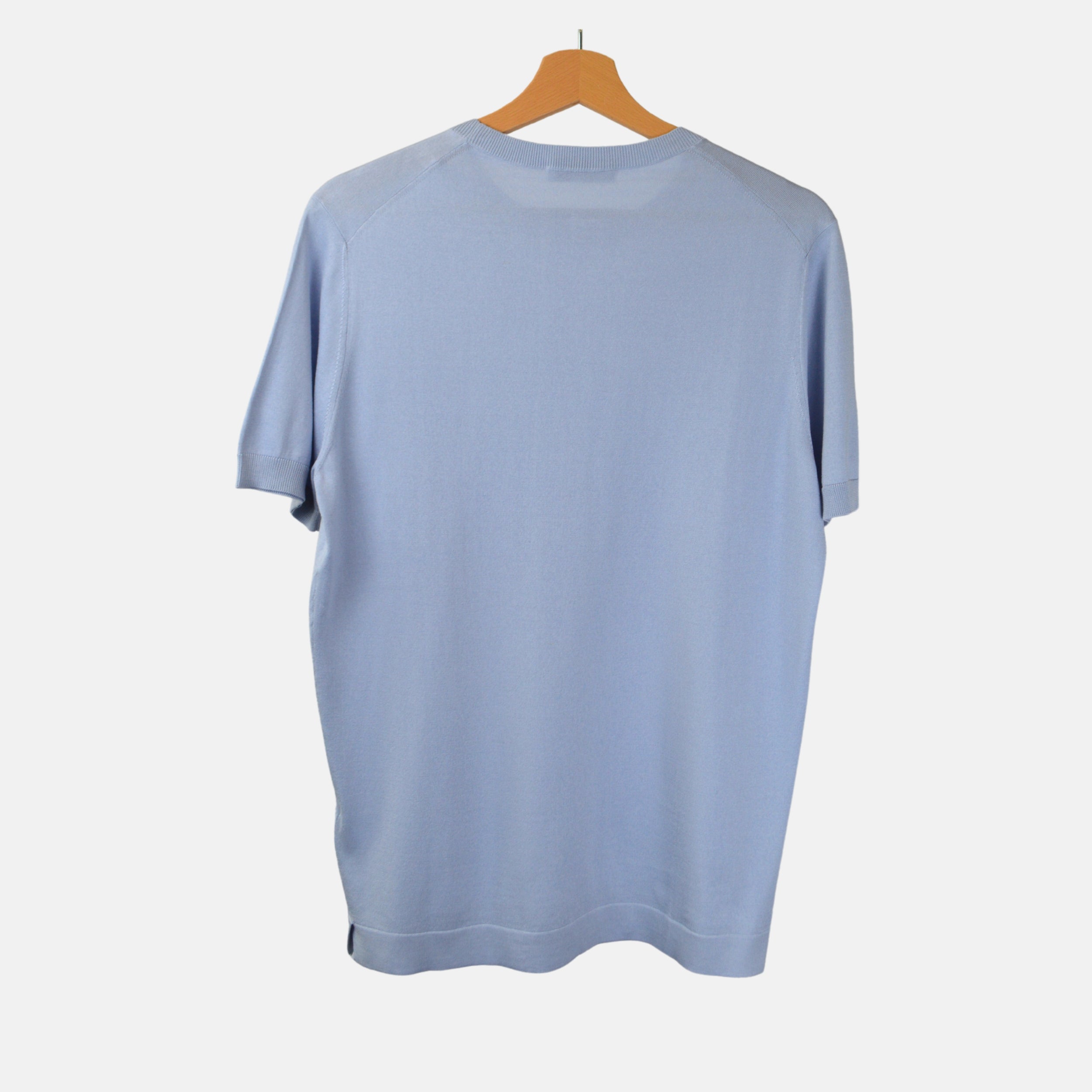 Blue T-Shirt made of Silk (50)