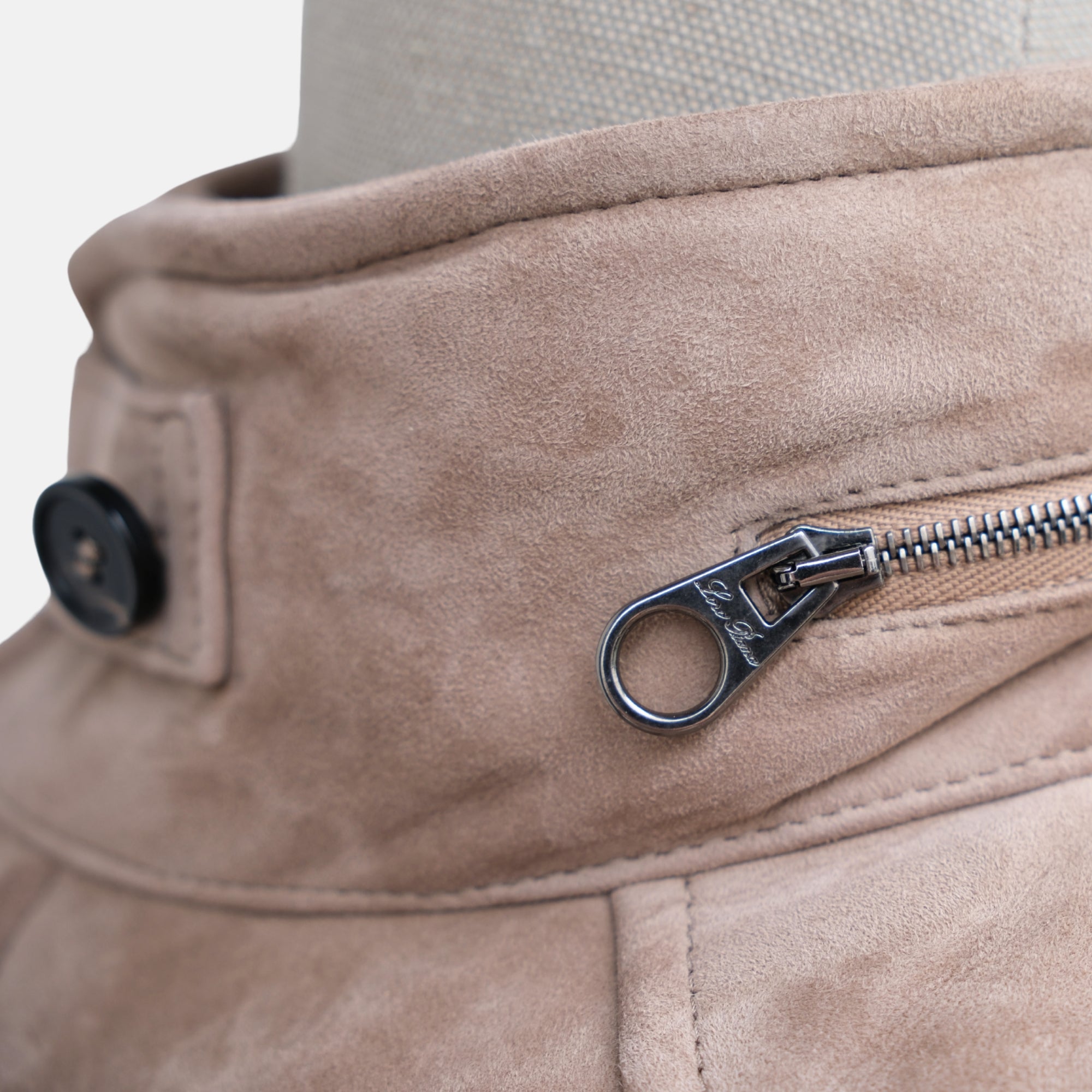 Taupe Jacket made of Suede (EU 48)