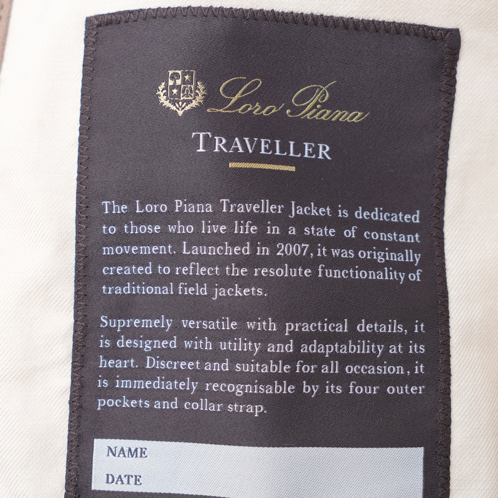 Taupe Jacket made of Suede (EU 48)