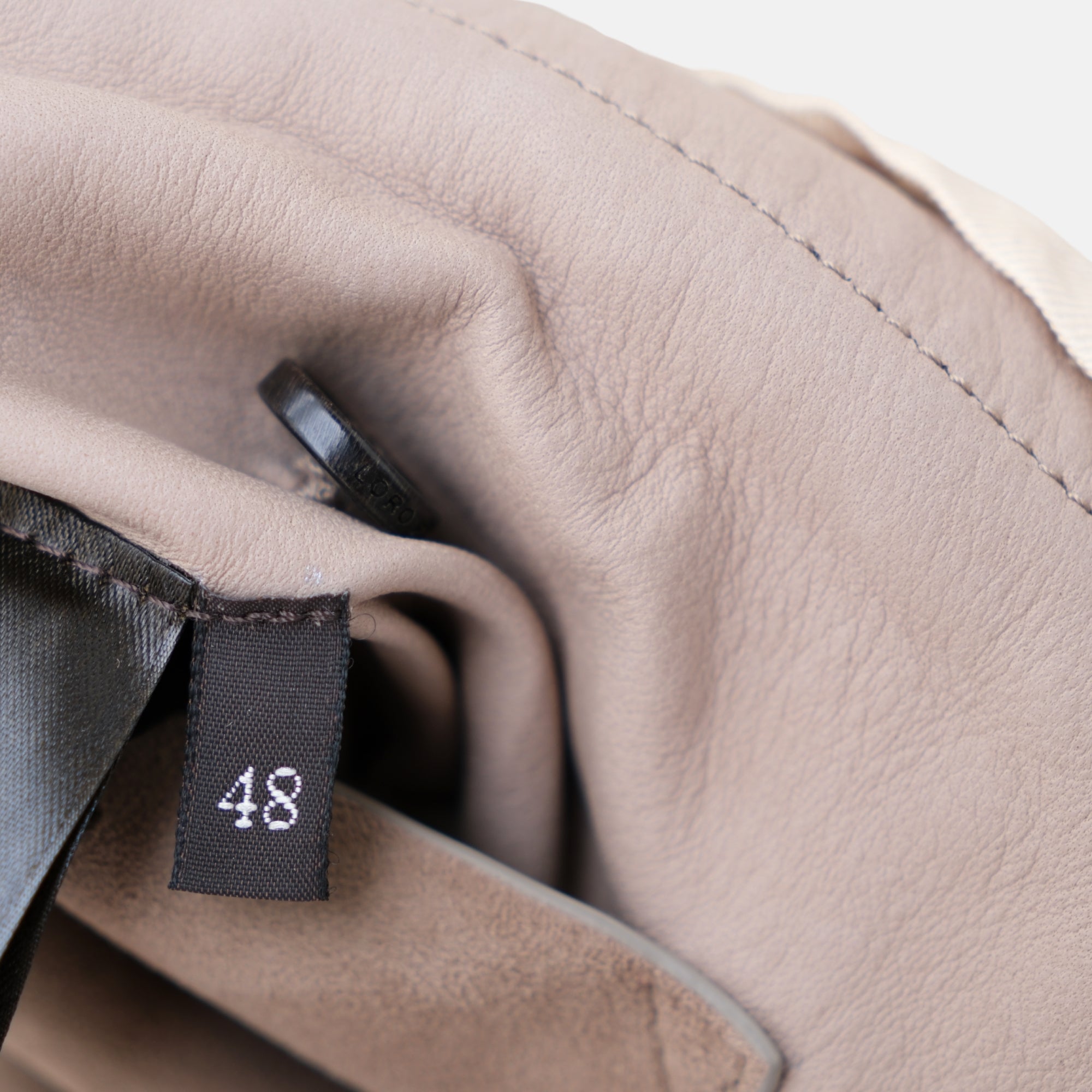 Taupe Jacket made of Suede (EU 48)