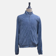 Blue Jacket made of Suede (3XL)