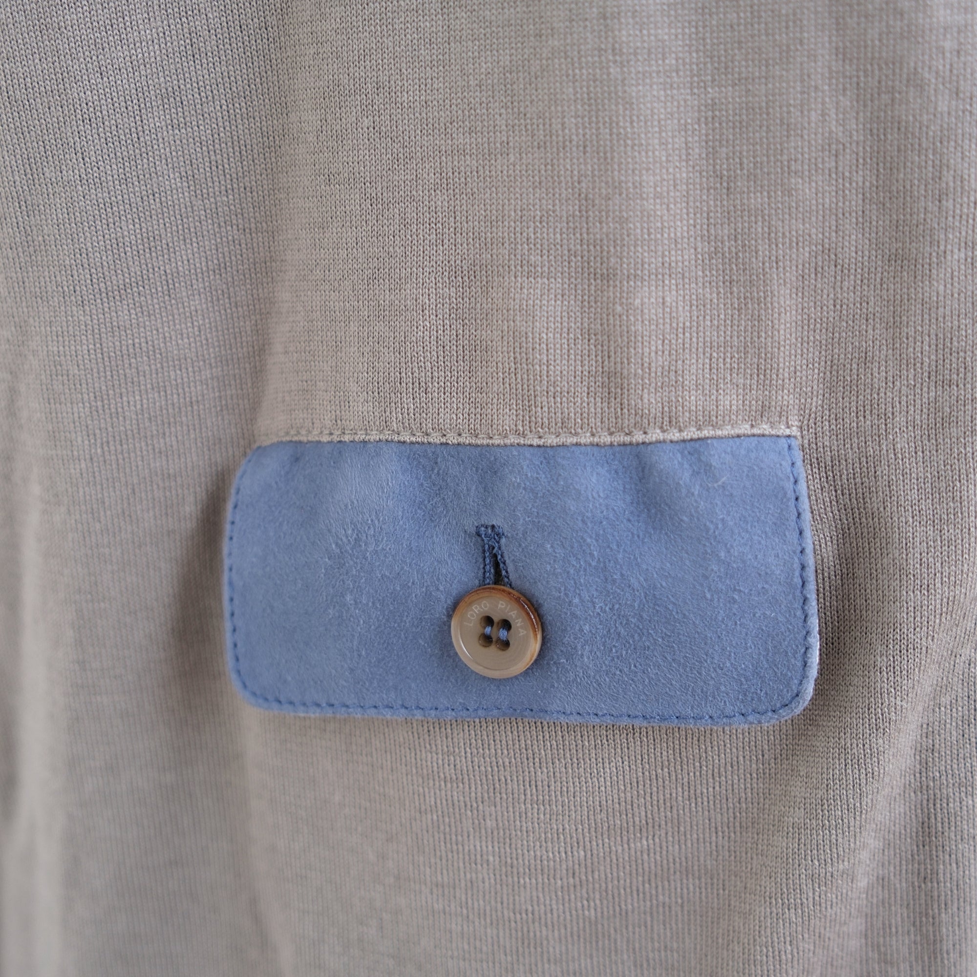 Blue Jacket made of Suede (3XL)