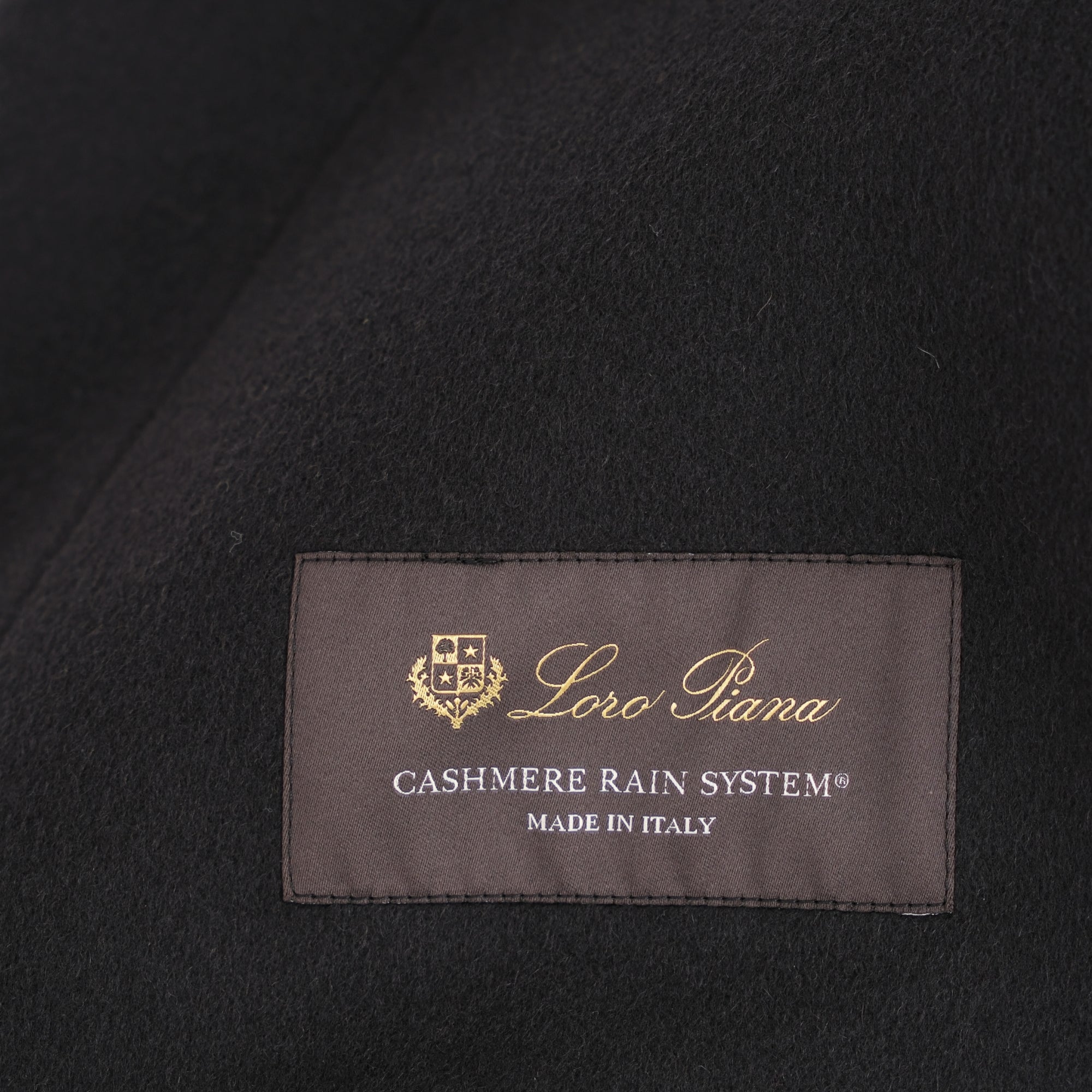 Black Bomber Jacket made of Cashmere (M)