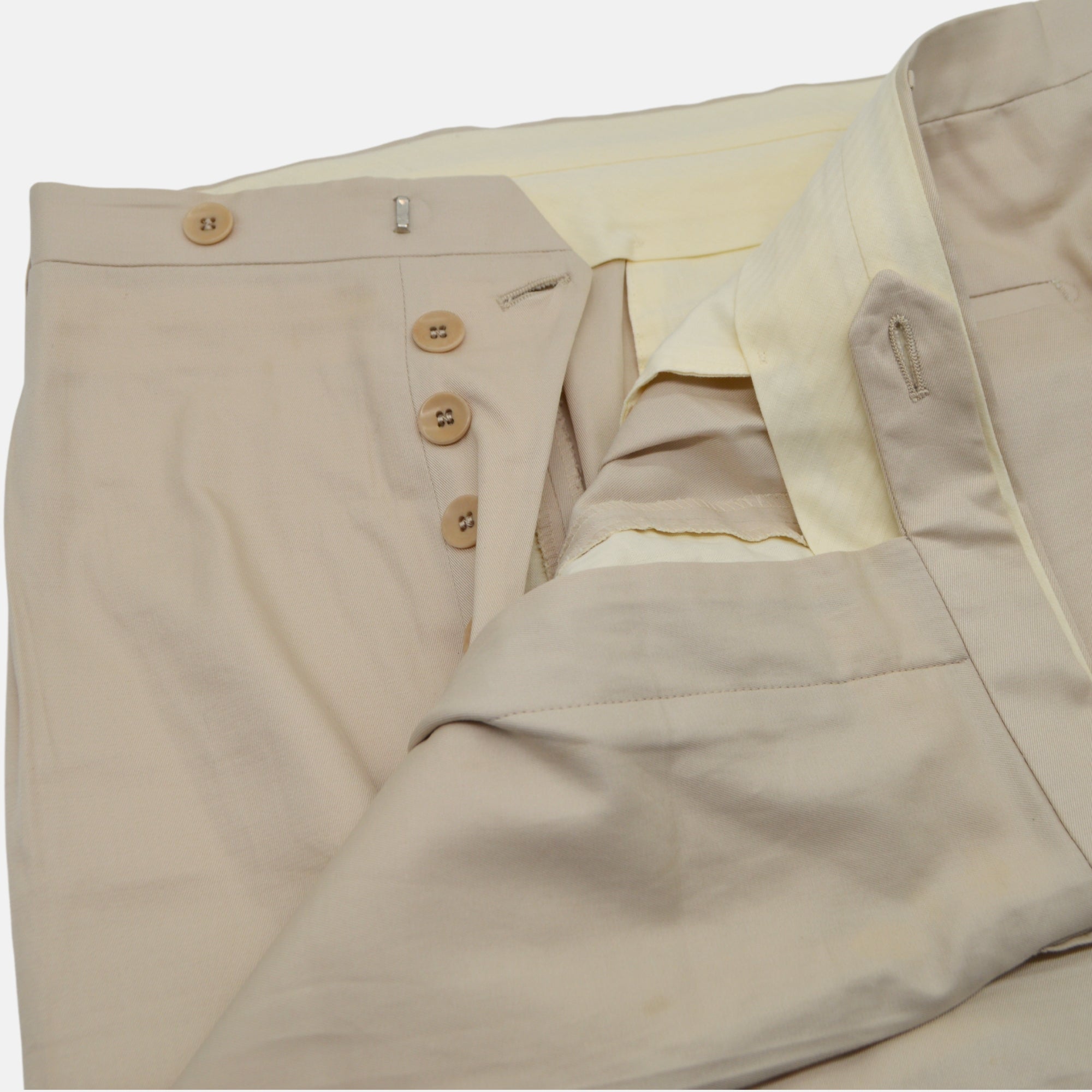 Beige Pants made of Cotton (EU 56)