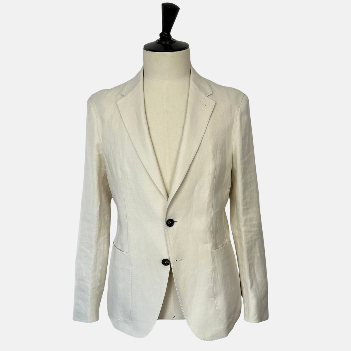 Ecru Blazer made of Linen/Ramie (EU 48)