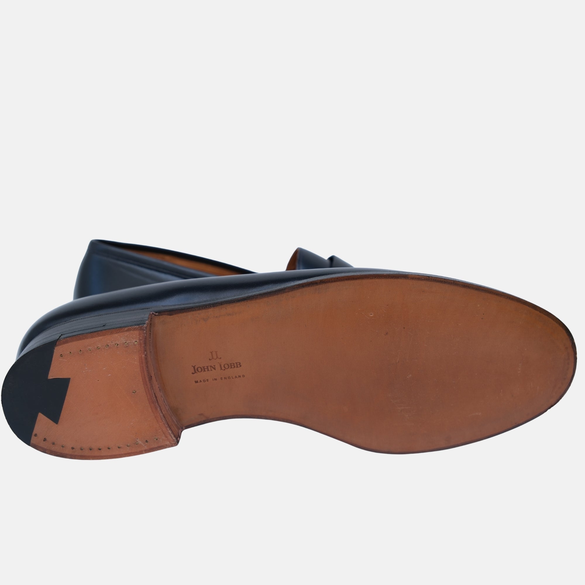 Black Leather Loafers (EU 46)