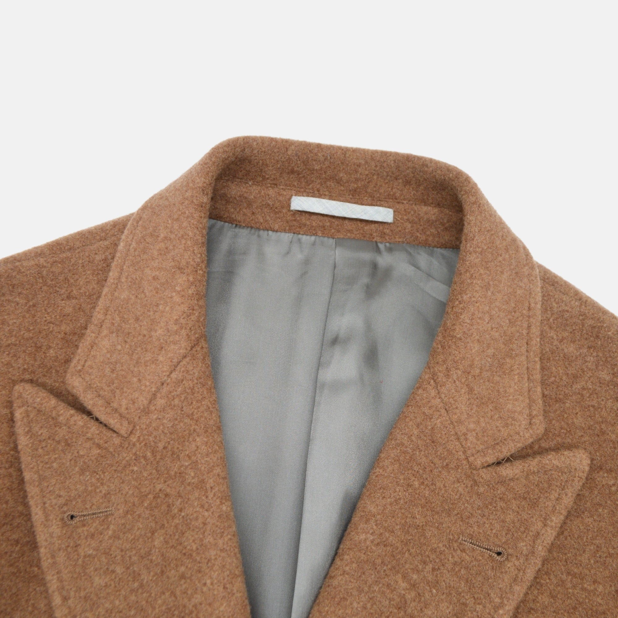 Brown Pea Coat made of Wool/Cashmere (EU 50)