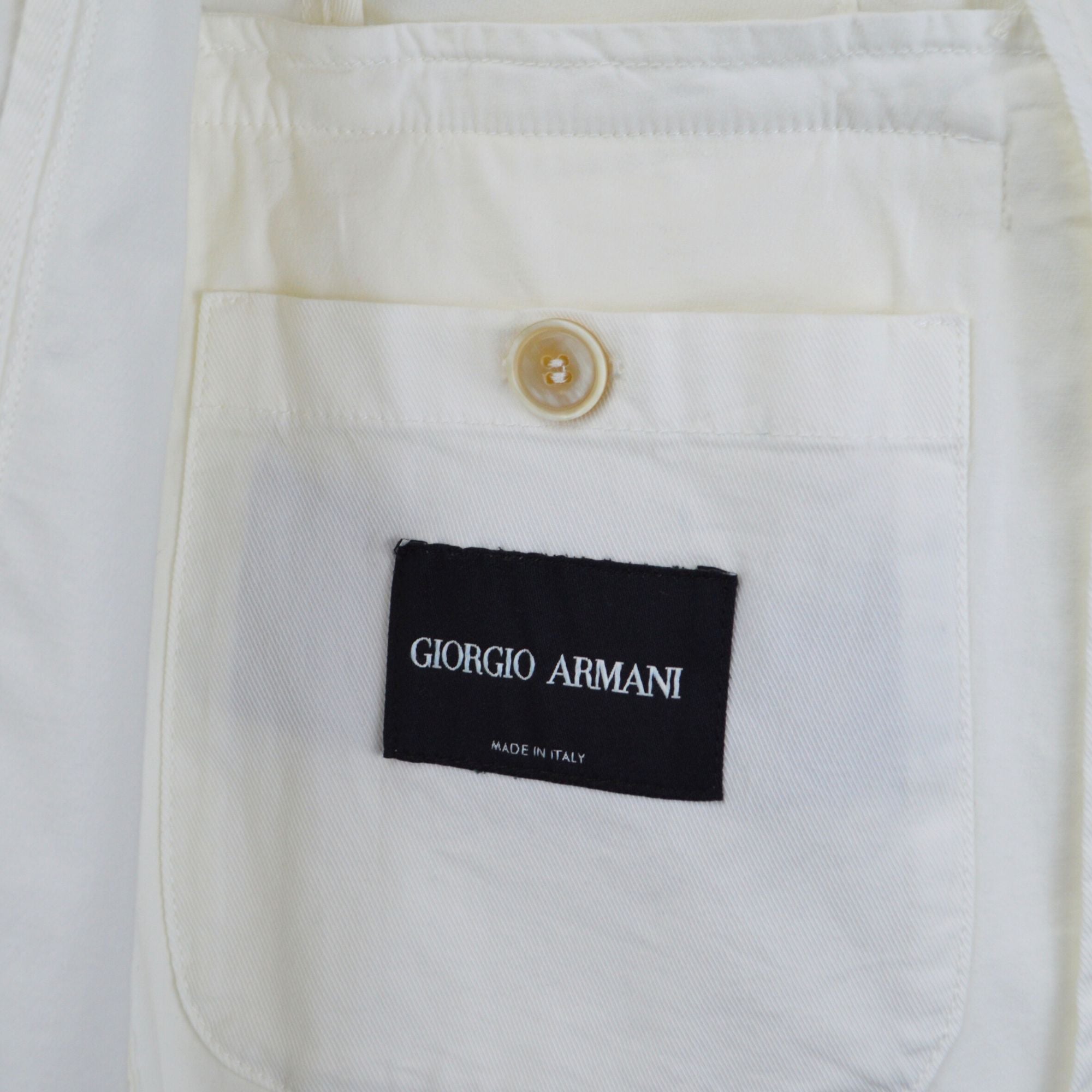 Offwhite Blazer made of Cotton (EU 48)