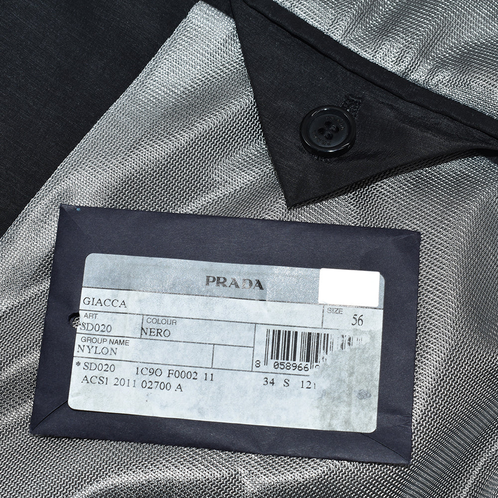 Black Polyester Blazer