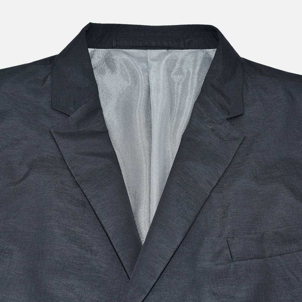 Black Polyester Blazer