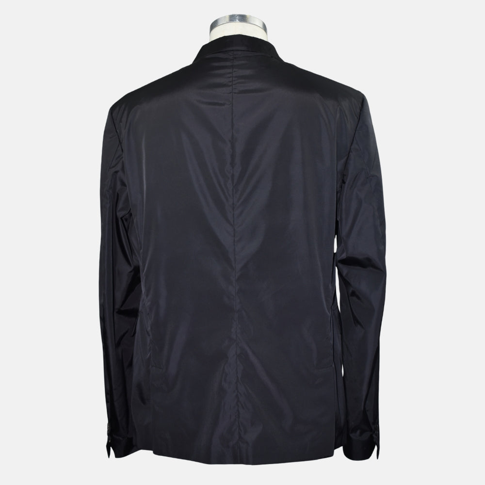Black Polyester Blazer
