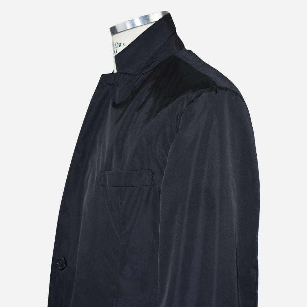 Black Polyester Blazer