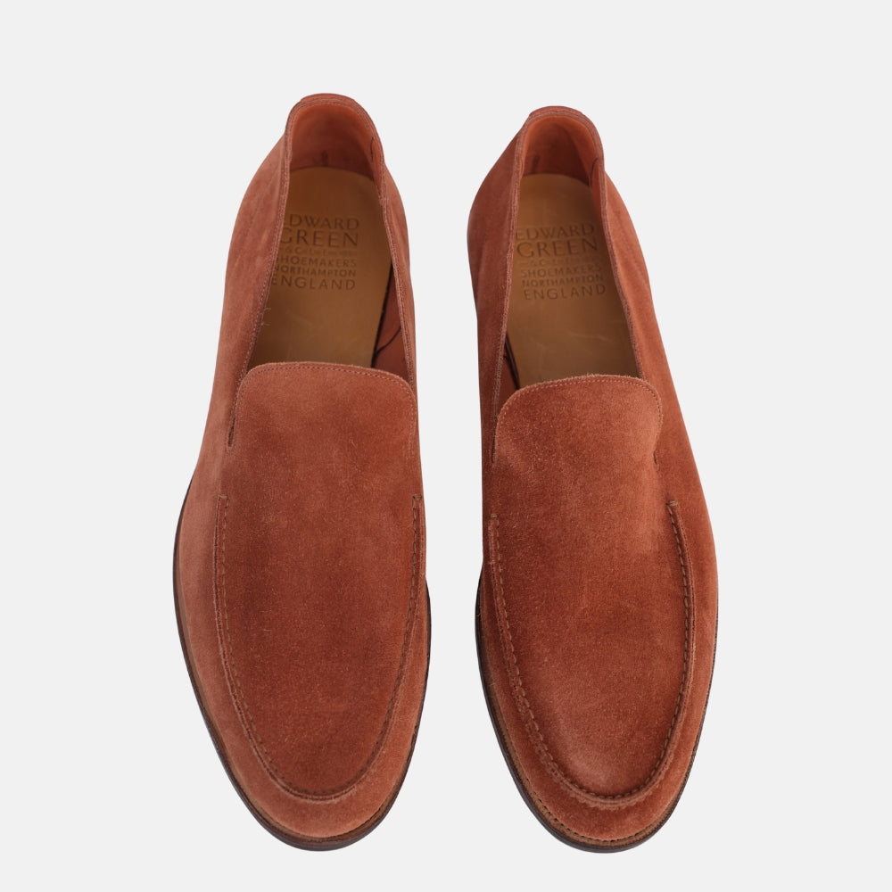 Braune Wildleder-Slipper (EU 44.5 / UK 10.5)