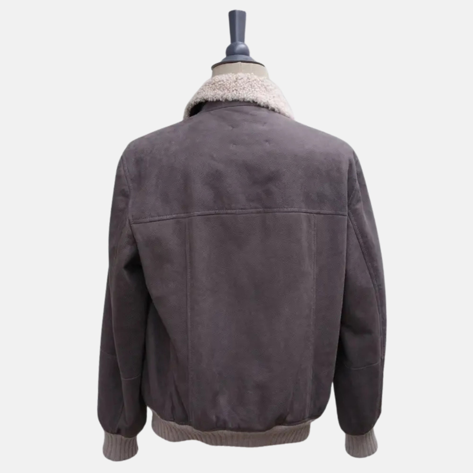 Anthracite Jacket made of Leather (M)
