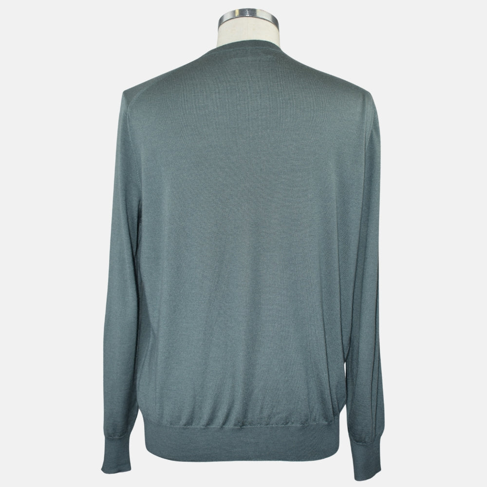 Green Cashmere Silk Sweater
