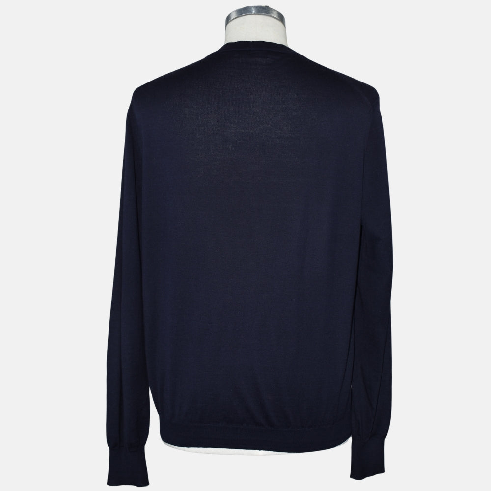 Navy Cardigan Cotton