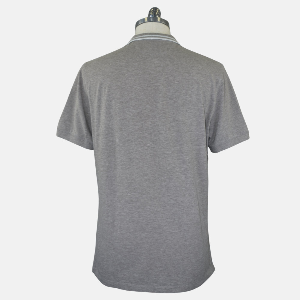 Taupe Cotton Polo