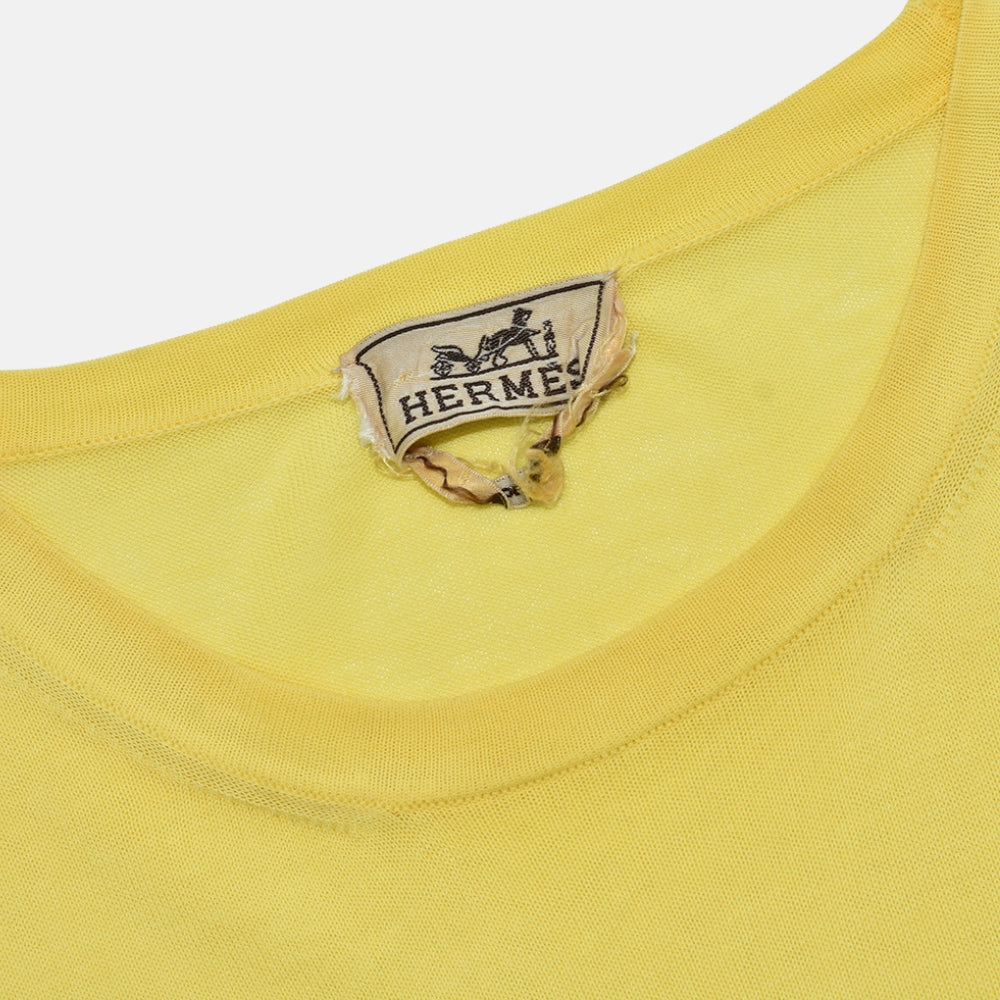 Yellow Knitted Shirt