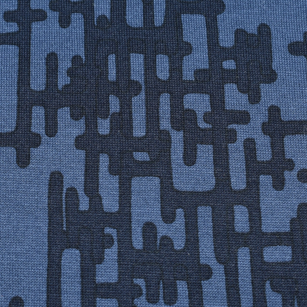 Blue Monogramme Shirt Cotton