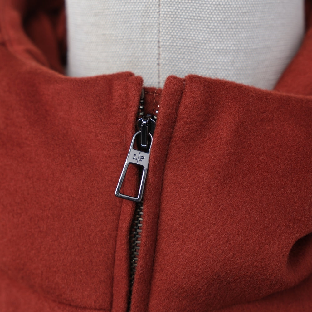 Red C.O.L.D. Cashmere Puffer Down Jacket