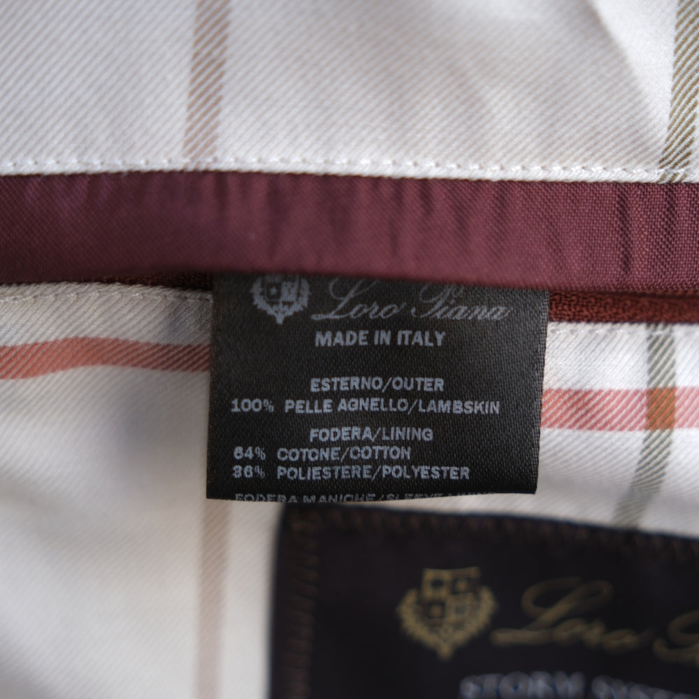 Brown Calf Leather Jacket