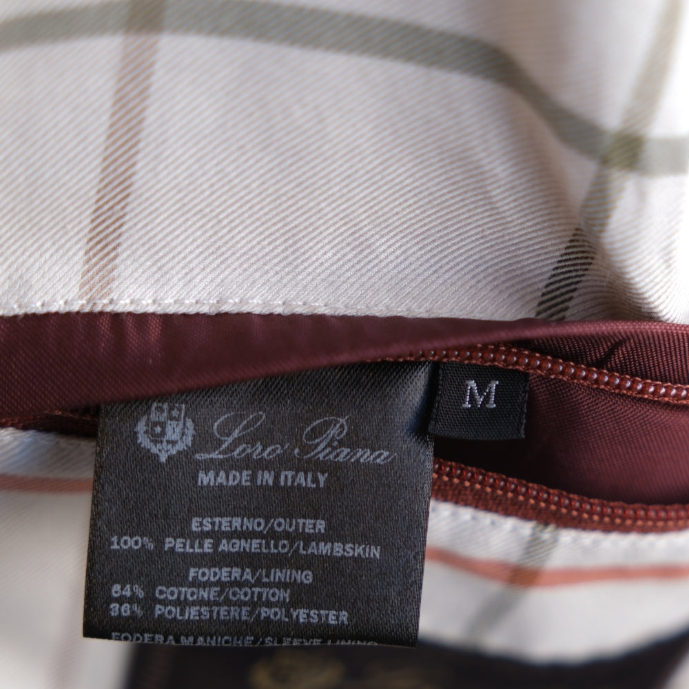 Brown Calf Leather Jacket