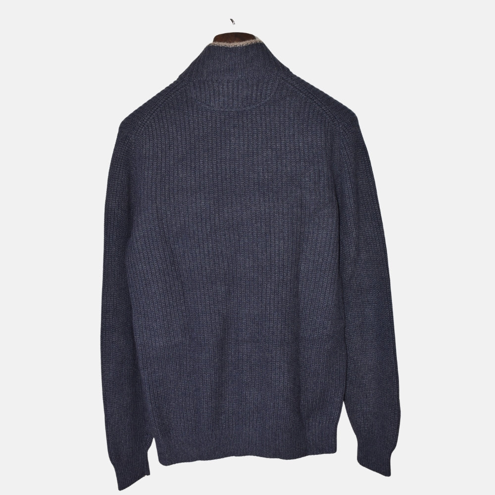 Blue Cashmere Cardigan (EU 54)