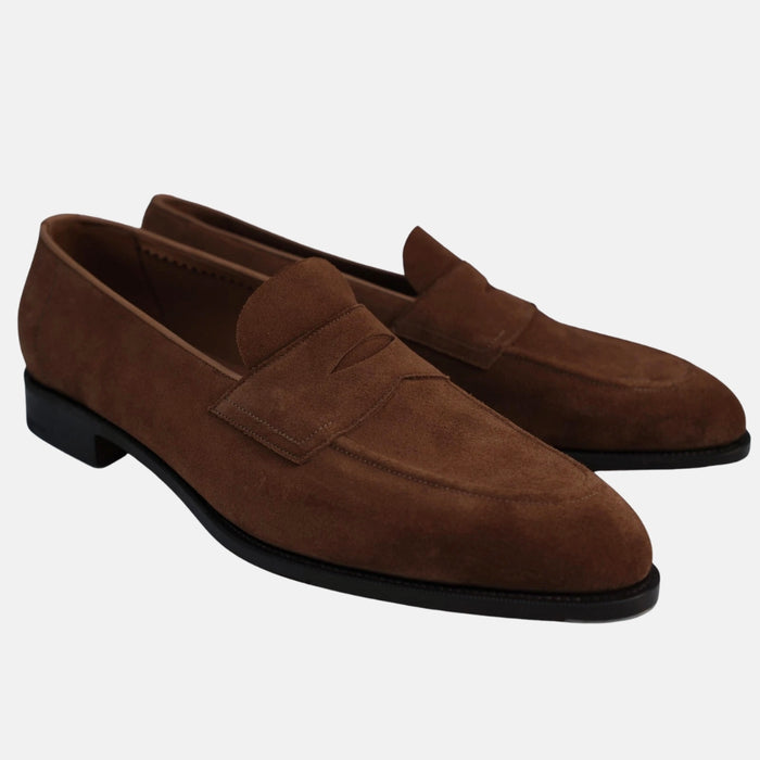 Loafer aus Wildleder, Rohumber (EU 45)