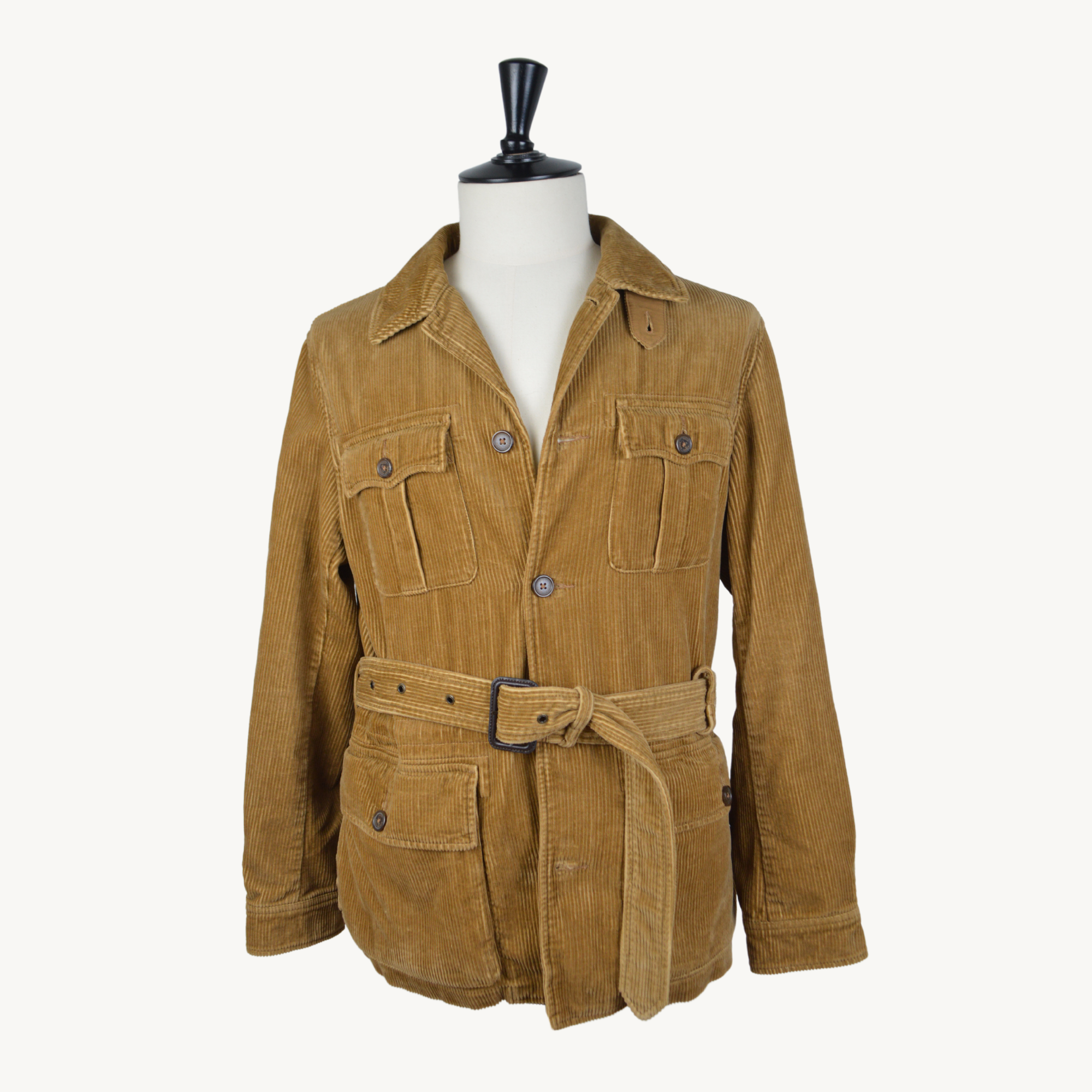 Beige/brown Corduroy Jacket made of Cotton (S, L, XL)