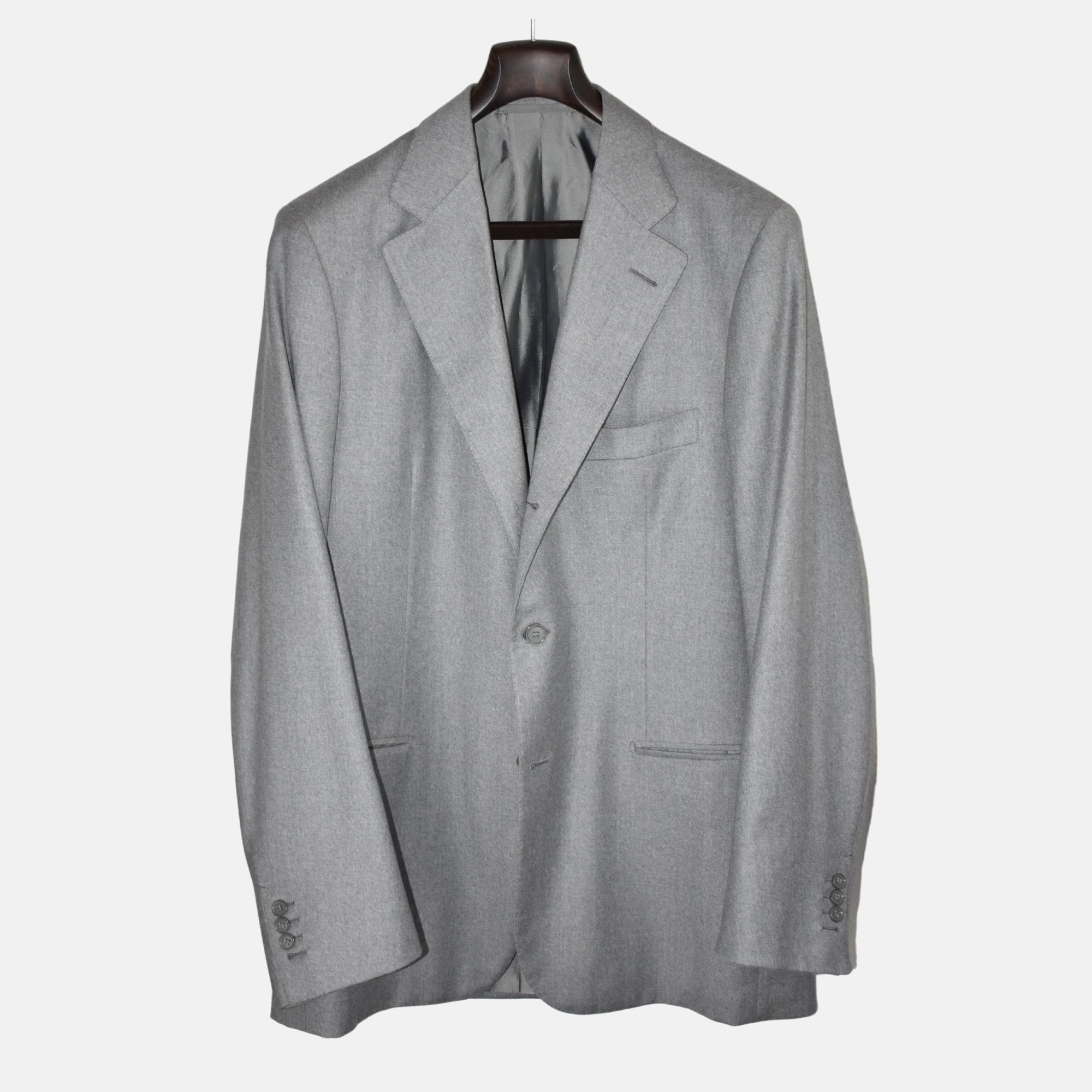 Gray Suit made of Wool (EU 52L)