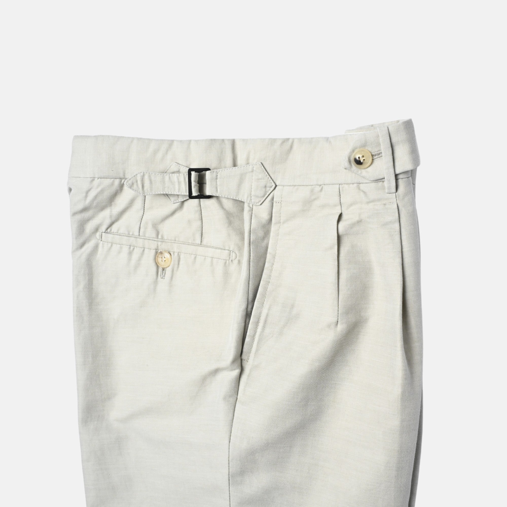 Beige/Grey Pants made of Cotton (EU 46)