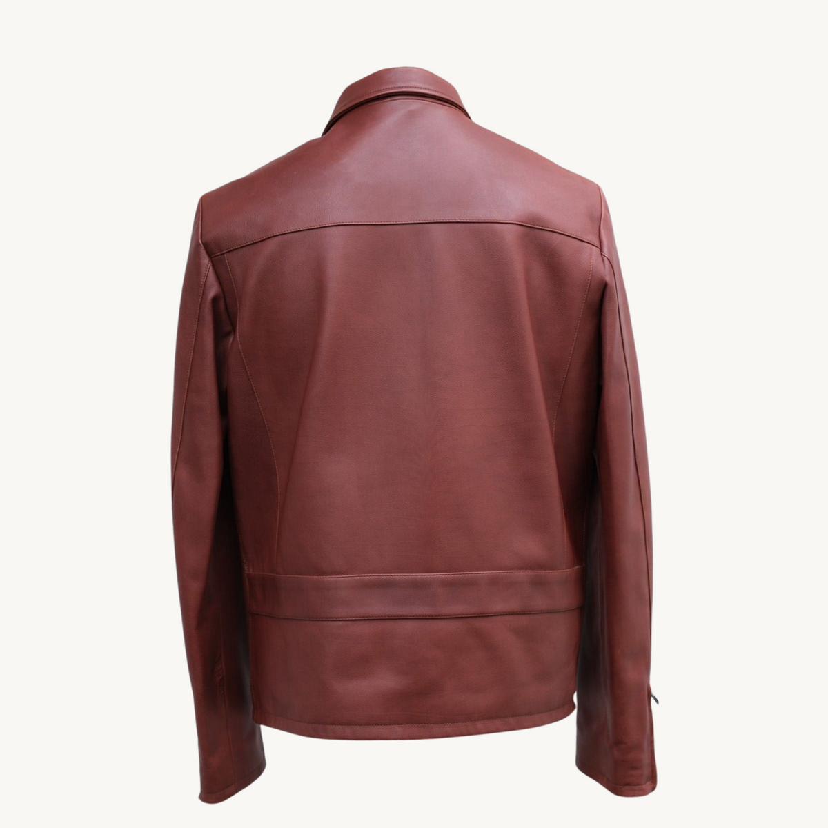 Brown Leather Jacket (XL)