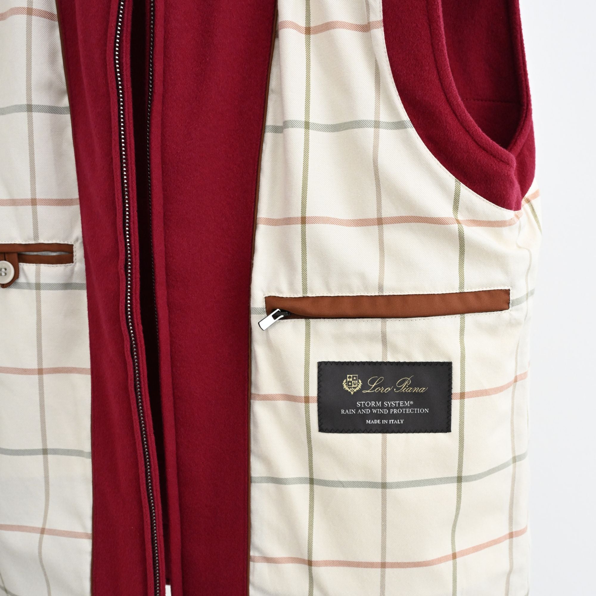 Vest Red Made of Cashmere (EU 48)