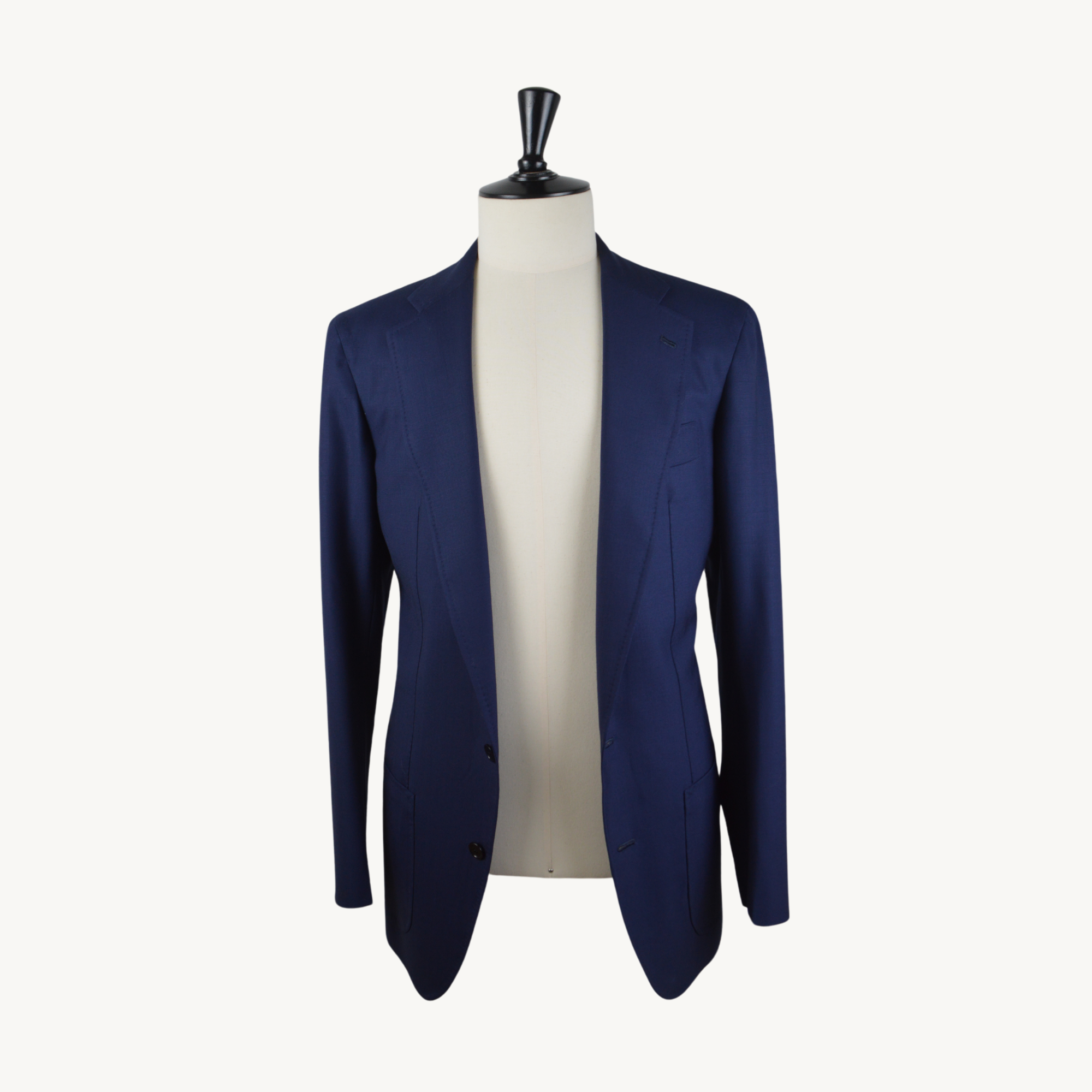Navy Blue Blazer made of Wool (EU 50L)