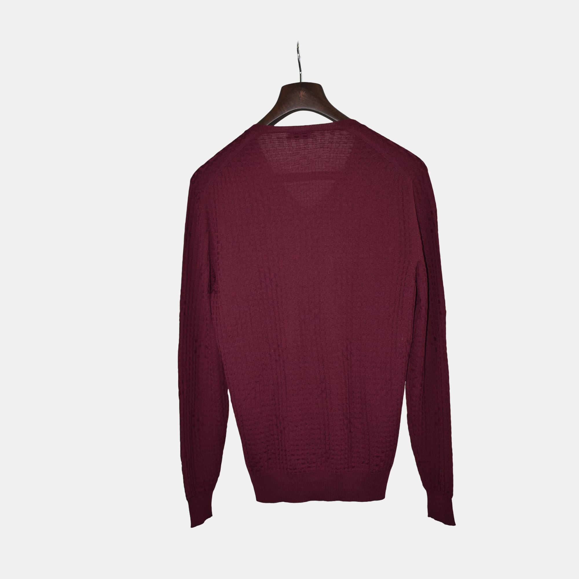 Bordeaux Sweater made of Wool (M)