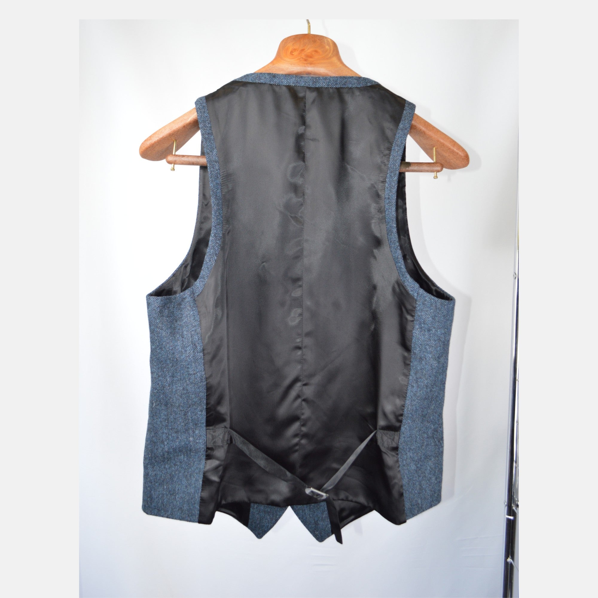 Blue Vest made of Wool (EU 52)