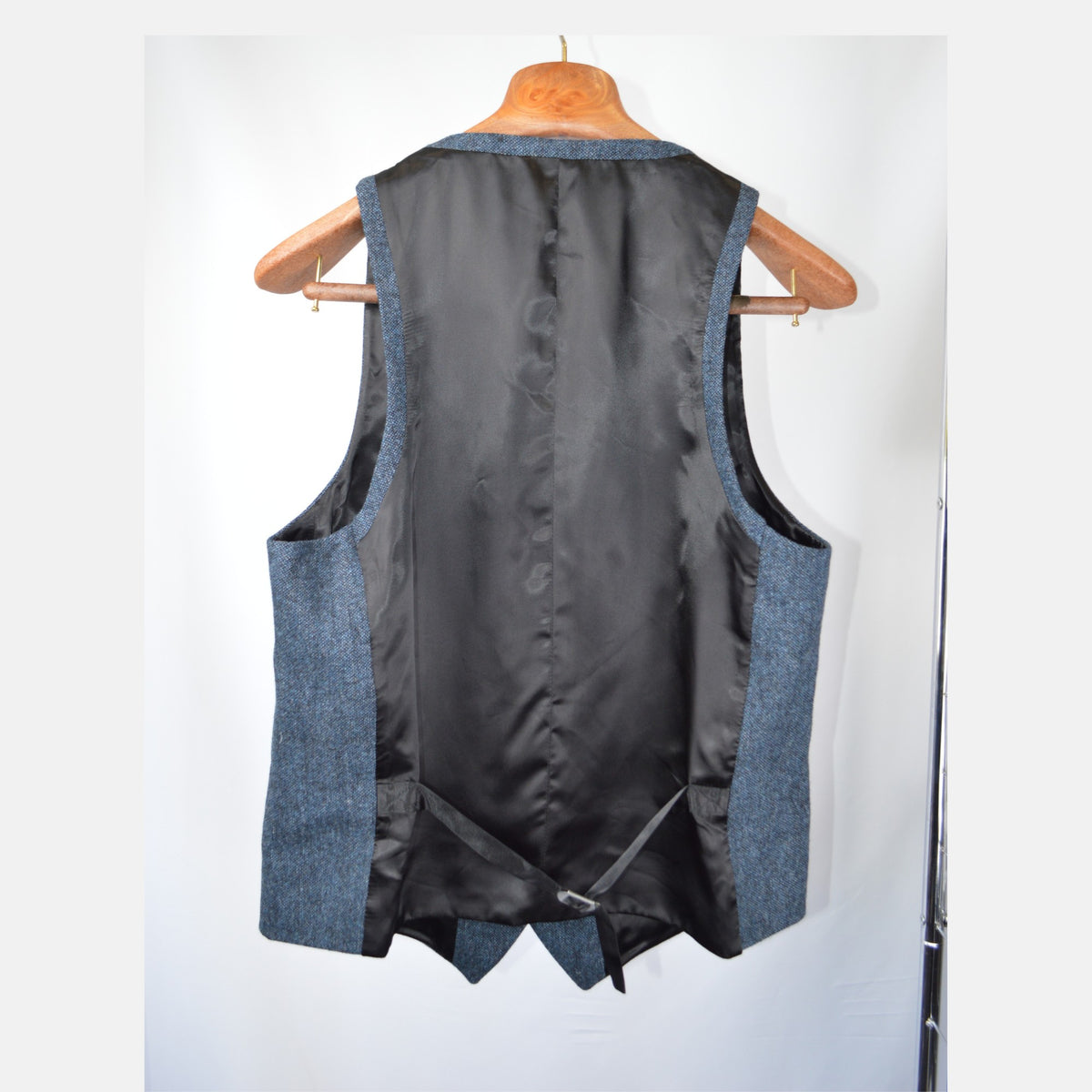Blue Vest made of Wool (EU 52)