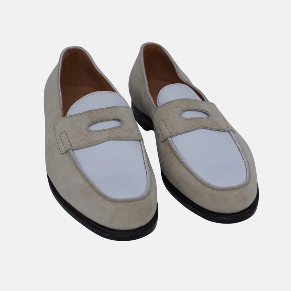 Bicolored Lopes Loafer made of Suede (EU 42.5)