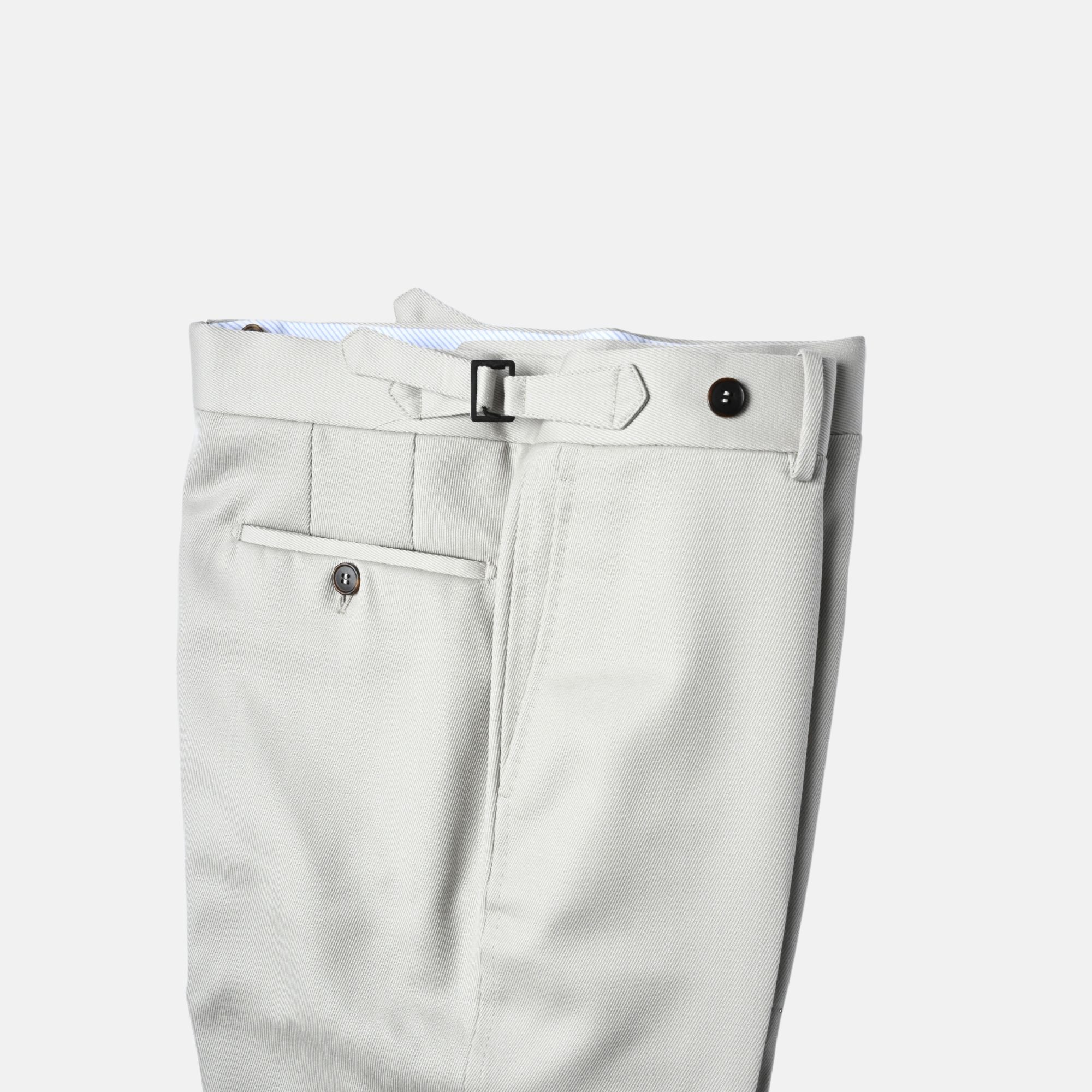 Beige/Grey Pants made of Cotton (EU 46)