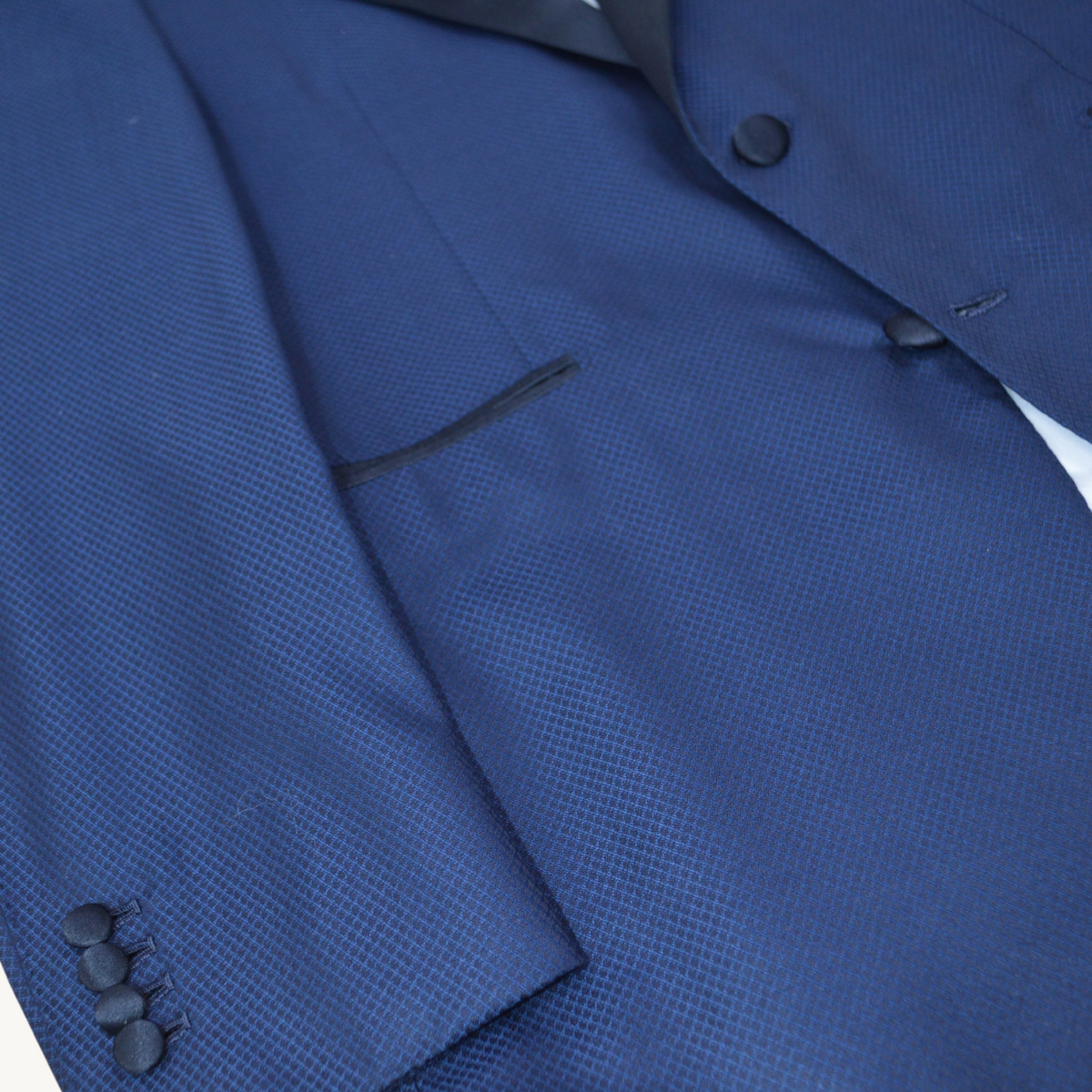 Navy Blue/Black Dinner Jacket (EU 48)
