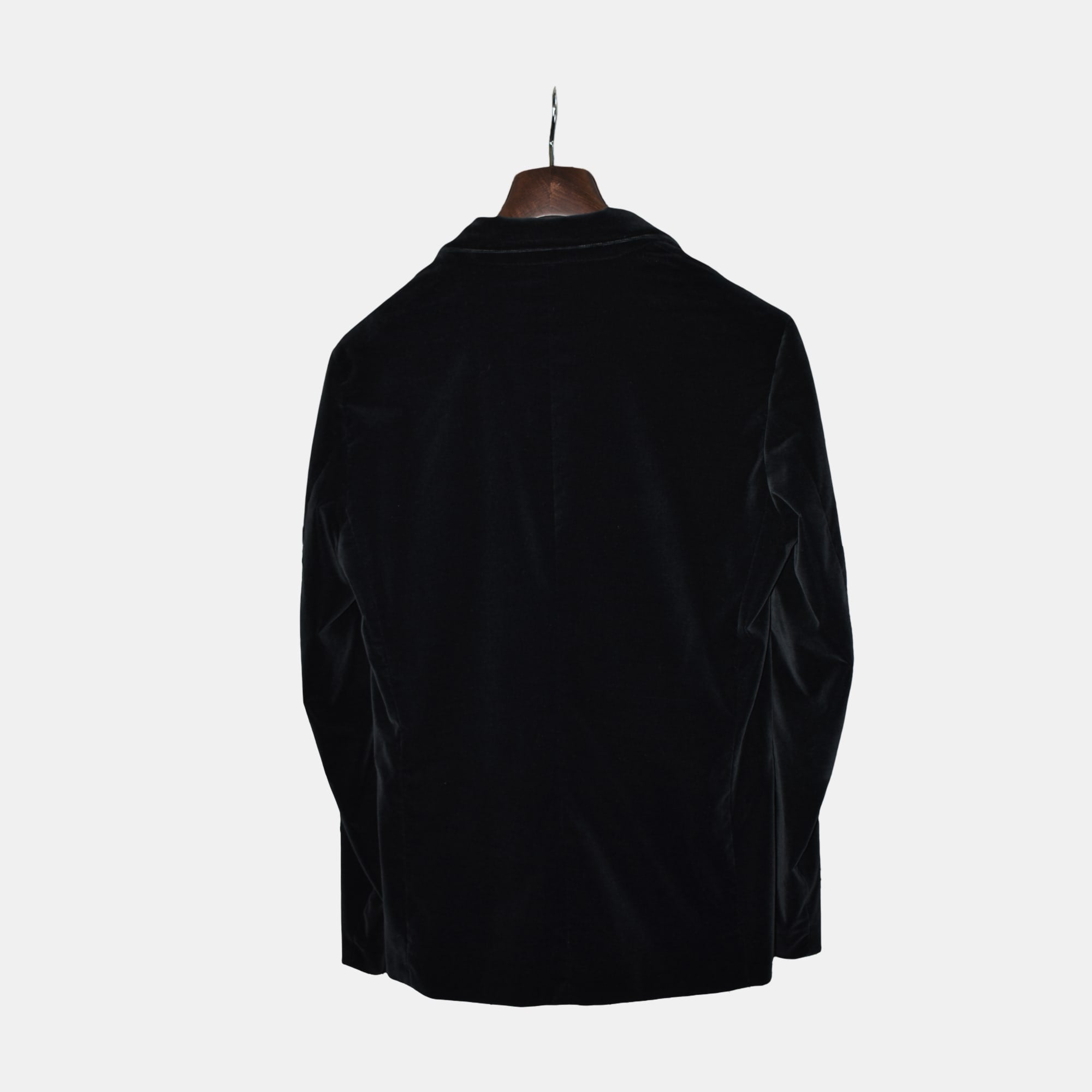 Black Velvet Blazer made of Cotton (M)