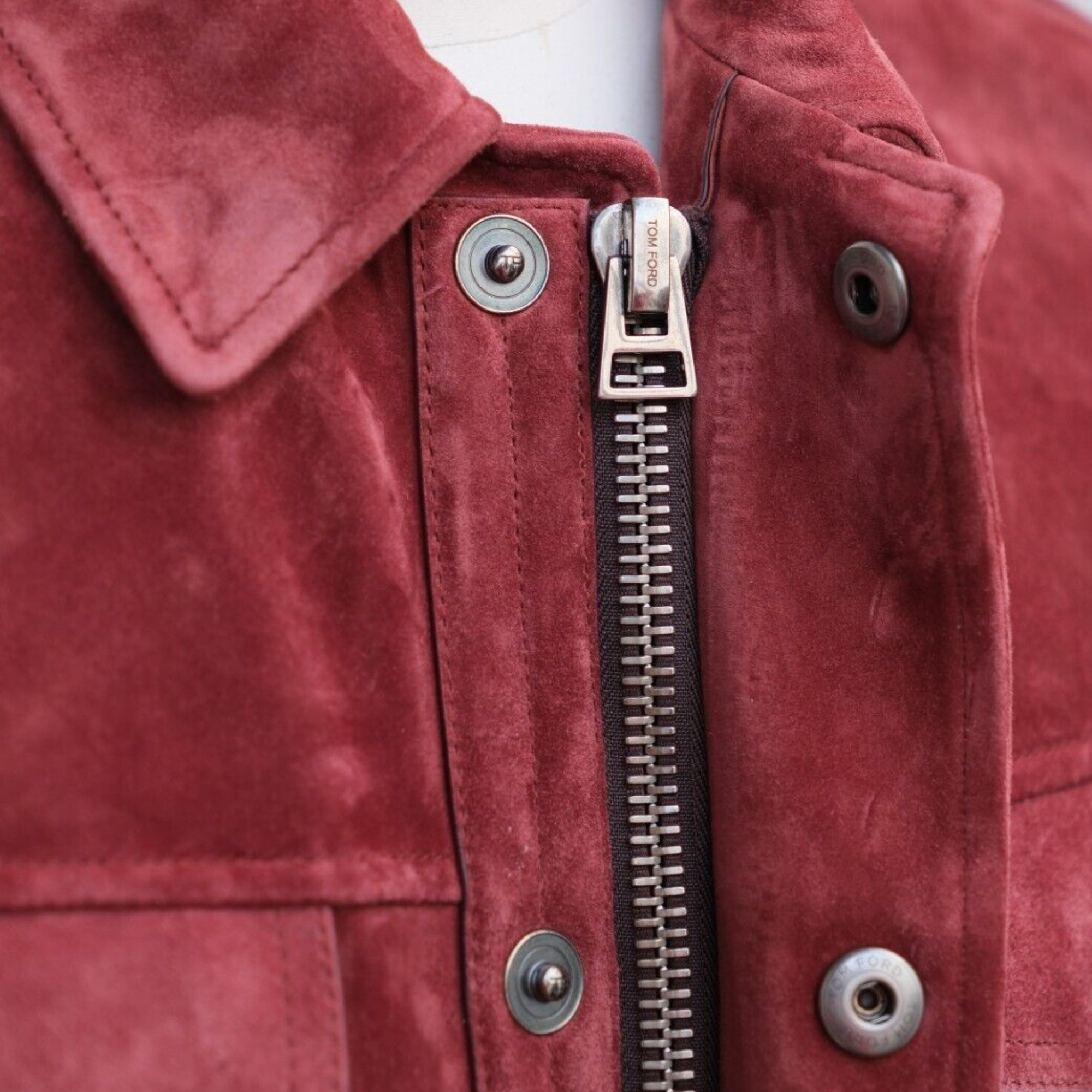 Red Jacket made of Suede (EU 48)