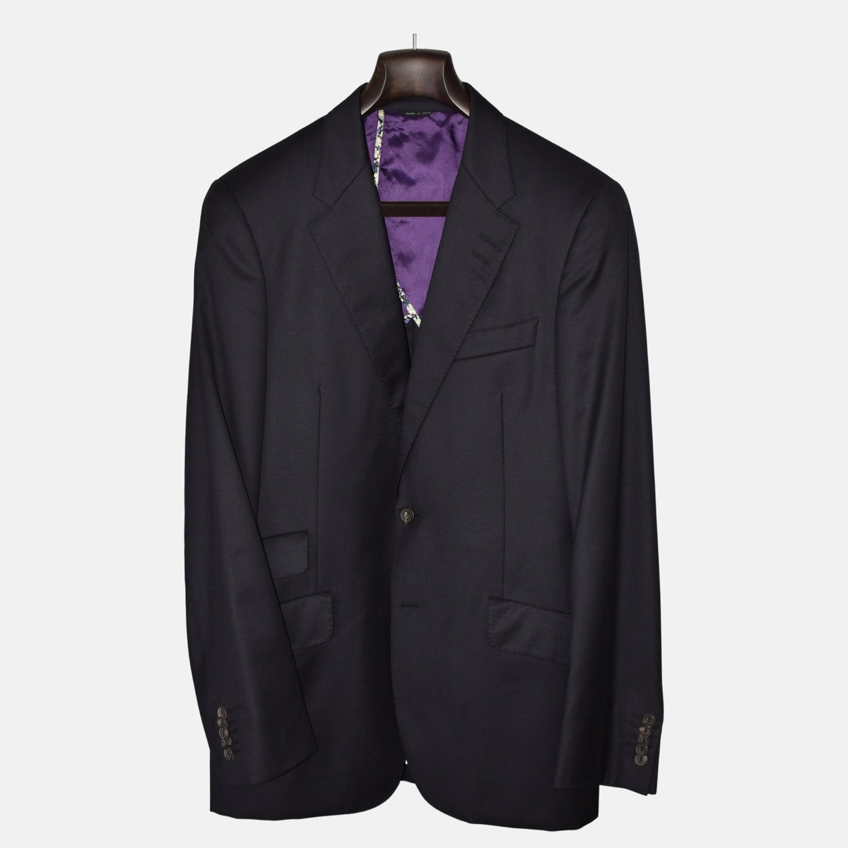 Midnight Blue Blazer made of Merino Wool/Cashmere (EU 50)