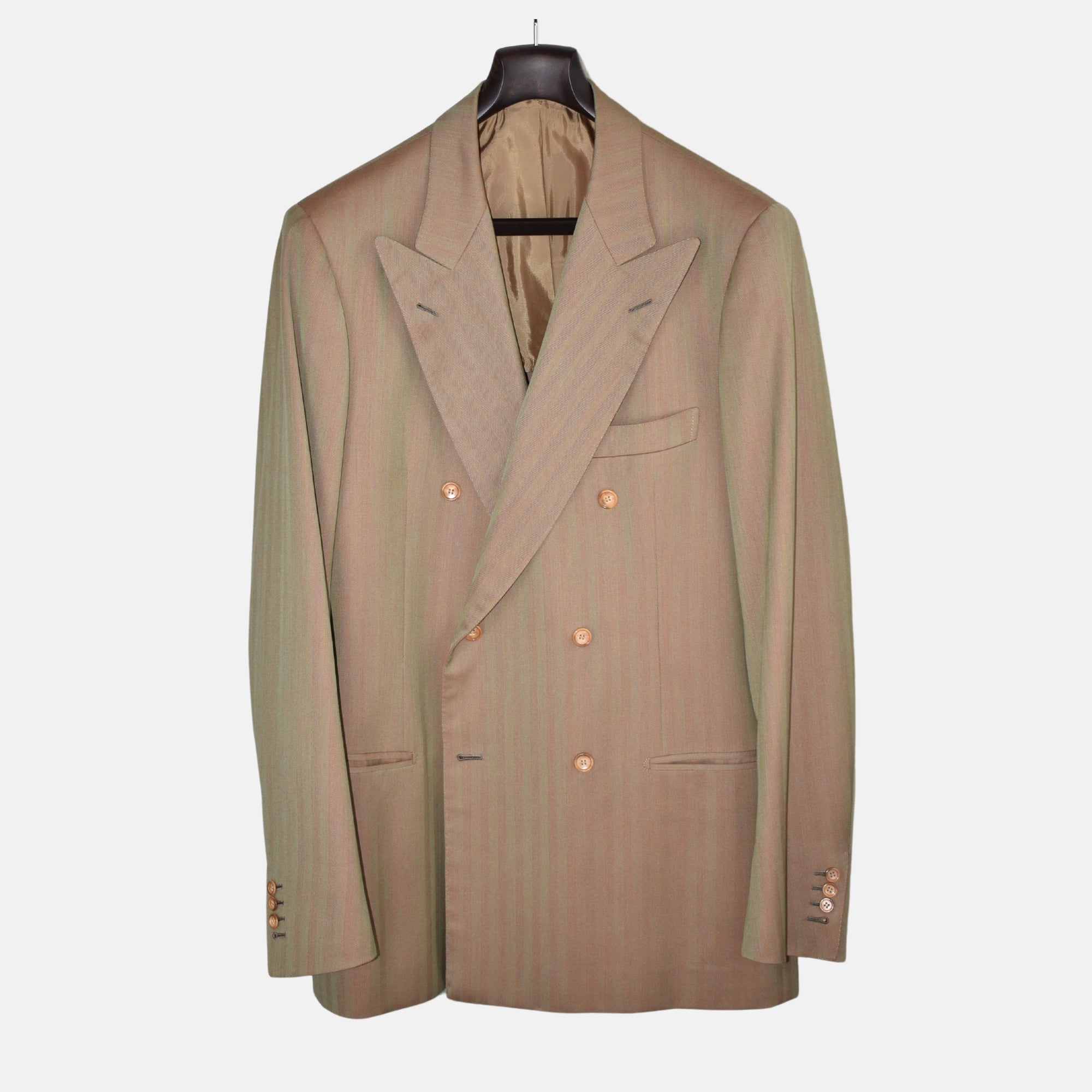 Solaro  Double Breasted Suit made of Cotton (EU 52L)