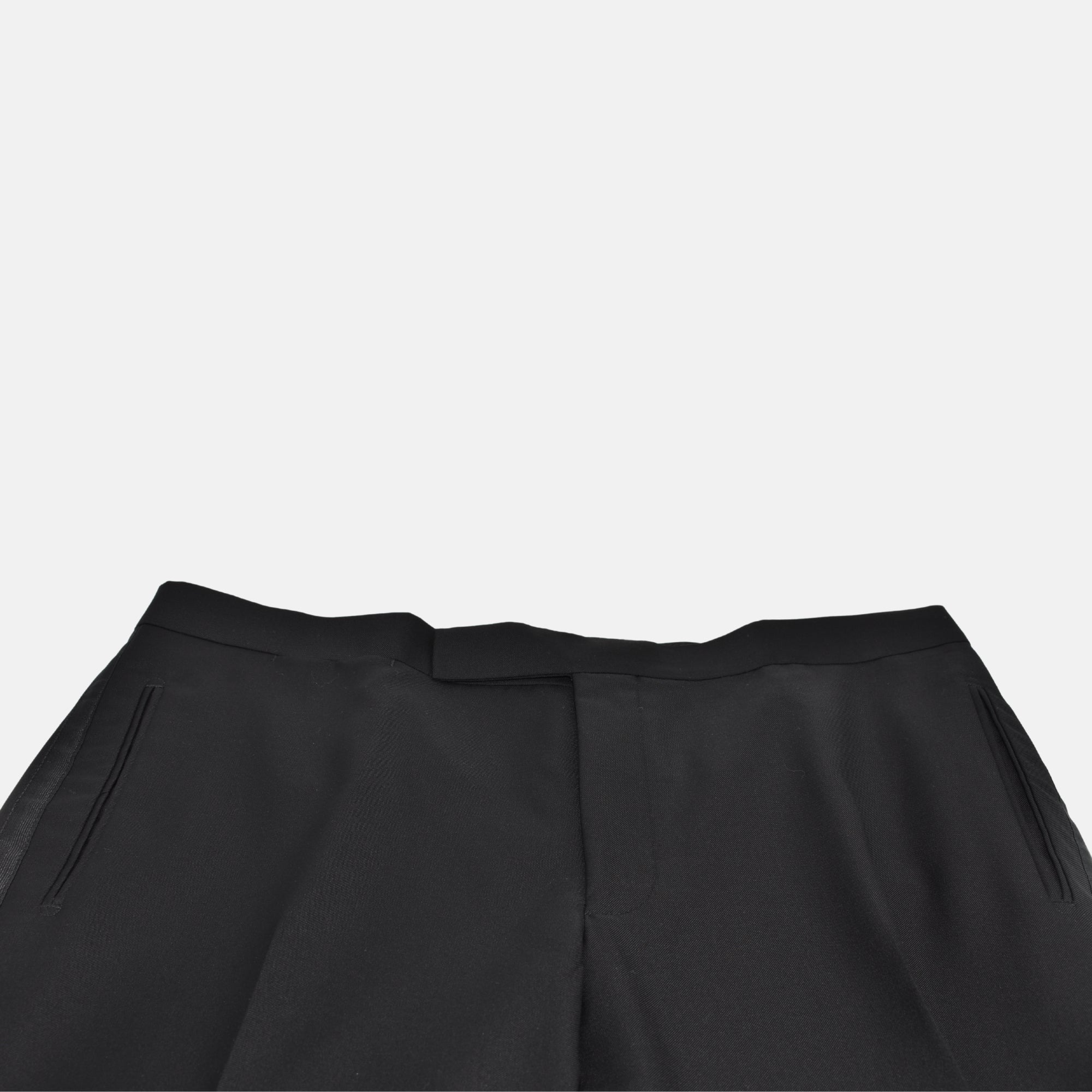 Black Tuxedo Trousers made of Wool (L)