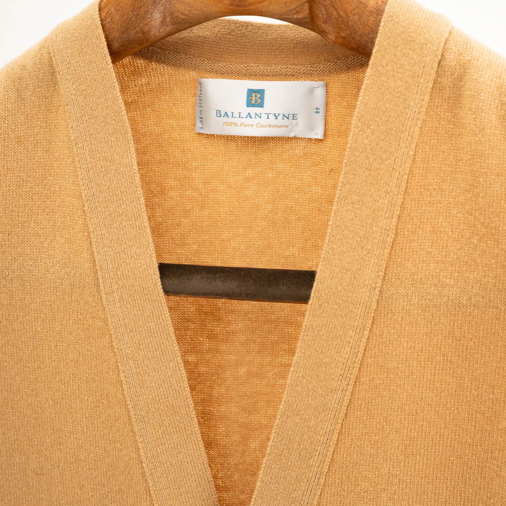 Orange Cashmere Cardigan (EU 48)