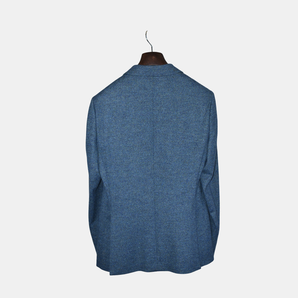 Blue Melange Blazer made of Wool (EU 50)
